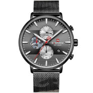 ساعت مچی مردانه عقربه‌ای نیوی فورس(NAVIFORCE) مدل NF9169M-BL